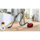 Aspirador con bolsa - BOSCH BGB38RD2, 600 W, Depósito 4 l, Rojo