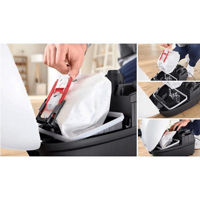 Aspirador con bolsa - BOSCH BGB41HYG1H, 600,00 W, Depósito 4,00 l, Bicolor