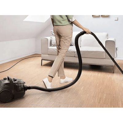 Aspirador con bolsa - BOSCH BGC21X300, 550 W, Depósito 2 l, Negro