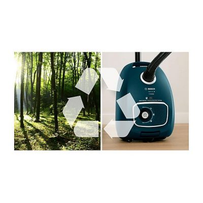 Aspirador con bolsa - BOSCH BGL41FAM1H, 700 W, Depósito 4 l, Blanco
