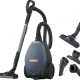 Aspirador con bolsa - ELECTROLUX 900 401 106, 600 W, Potencia de succión 600 W, Depósito 3,5 l, Azul