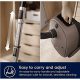 Aspirador con bolsa - ELECTROLUX EB61C3WBL, 850 W, Potencia de succión 232 AirWatt, Depósito 3,5 l, Oro
