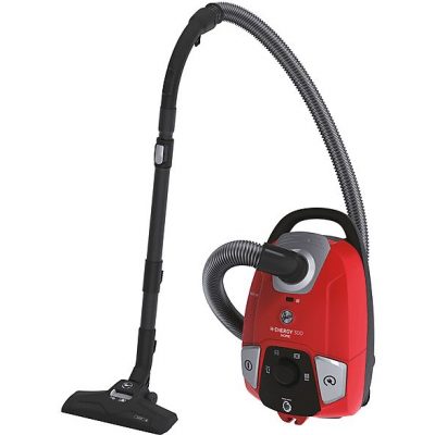 Aspirador con bolsa - HOOVER 39002270, 850 W, Depósito 3,5 l, Rojo