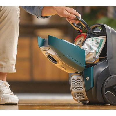 Aspirador con bolsa - HOOVER 39002271, 700 W, Depósito 3,5 l, Verde