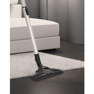 Aspirador con bolsa - HOOVER HE105HM 011, 700 W, Depósito 2,5 l, Negro