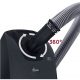 Aspirador con bolsa - HOOVER HE721PAF 011, 850 W, Depósito 6 l, Negro