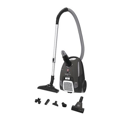 Aspirador con bolsa - HOOVER TXL21PET011, 700 W, Potencia de succión 850 W, Depósito 3,5 l, Gris