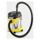 Aspirador con bolsa - KARCHER 1.628-425.0, 1000 W, Depósito 15 l, Acero inoxidable, Amarillo