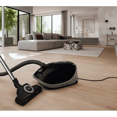 Aspirador con bolsa - Miele Guard M1 Cat & Dog, 890W, Depósito 4.5l, 4 Niveles de Potencia, Especial para Mascotas, Obsidian Black