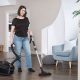 Aspirador con bolsa - NILFISK 128350551, 650 W, Potencia de succión 280 AirWatt, Depósito 3,6 l, Negro