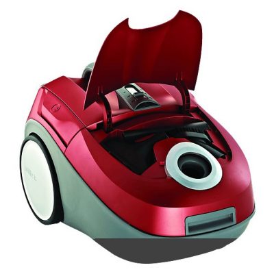 Aspirador con bolsa - NILFISK 128350620, 700 W, Potencia de succión 280 W, Depósito 4,3 l, Spitfire red