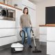 Aspirador con bolsa - NILFISK 128390130, 650 W, Potencia de succión 270 W, Depósito 3,6 l, Plata y negro