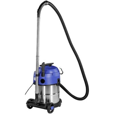 Aspirador con bolsa - NILFISK 18451551, 1200 W, Potencia de succión 270 W, Depósito 22 l, Inox