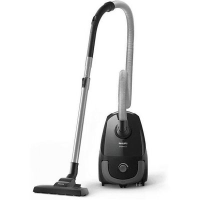 Aspirador con bolsa - PHILIPS FC8289/09, 750 W, Potencia de succión 900 W, Depósito 3 l, Carbón vegetal, Plata