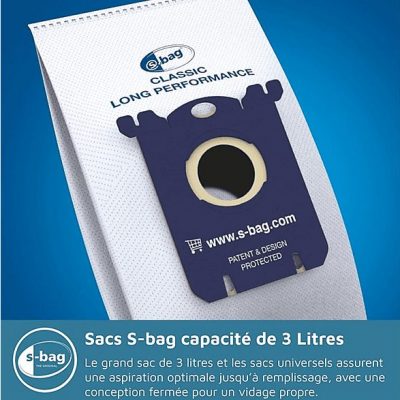 Aspirador con bolsa - PHILIPS FC8289/09, 750 W, Potencia de succión 900 W, Depósito 3 l, Carbón vegetal, Plata