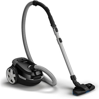 Aspirador con bolsa - PHILIPS XD3112/09, 900 W, Potencia de succión 900 W, Depósito 3 l, Negro
