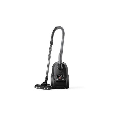 Aspirador con bolsa - PHILIPS XD8122/10, 900 W, Depósito 4 l, Negro