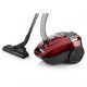 Aspirador con bolsa - PRINCESS 01.333001.01.001, 700 W, Potencia de succión 700 W, Depósito 3 l, Rojo