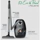 Aspirador con bolsa - Rowenta Green Force RO6189, 400 W, 4.5 L, Motor Effitech® bajo consumo, Filtrado HEPA, Radio 12 m, ECO, Especial Mascotas, Negro
