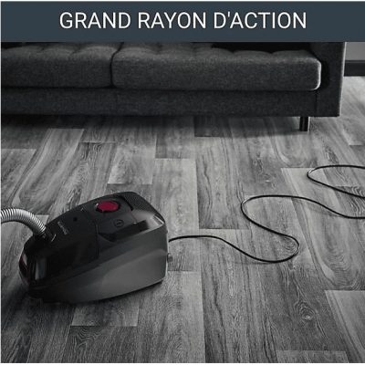 Aspirador con bolsa - ROWENTA RO4933EA, 900 W, Depósito 4,5 l, Negro