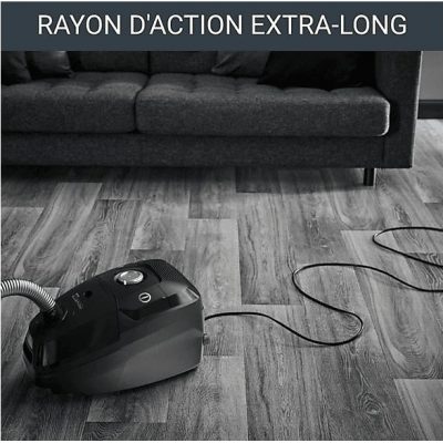 Aspirador con bolsa - ROWENTA RO6136, 900 W, Potencia de succión 750 W, Depósito 4,5 l, Negro