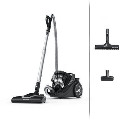 Aspirador con bolsa - ROWENTA RO7935EA, 500 W, Depósito 2,5 l, Negro