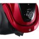 Aspirador con bolsa - SAMSUNG VC07M25E0WR/GE, 750 W, Potencia de succión 200 AirWatt, Depósito 2,5 l, Negro, Rojo