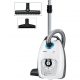 Aspirador con bolsa - SIEMENS VSZ7442S, 650 W, Depósito 5 l, Blanco