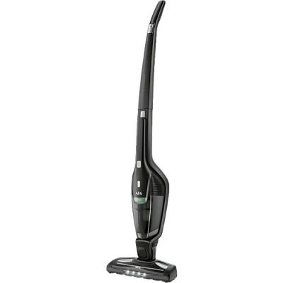 Aspirador de mano - AEG CX7-2-45MÖ, 18,5 W, Potencia de succión 18,5 AirWatt, Depósito 500 ml, Autonomía 45 min, Negro