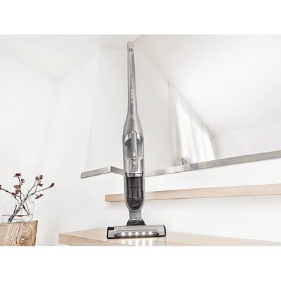 Aspirador de mano - BOSCH AKLBB1612370930, Depósito 0,4 l, Autonomía 55 min, Gris