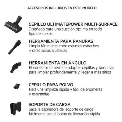 Aspirador escoba - AEG 900 402 183, 3,6 V, Depósito 0,3 l, Autonomía 50 min, Azul Denim