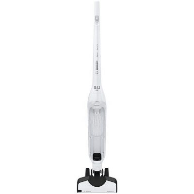 Aspirador escoba - BOSCH BBH32551, 1 kW, Depósito 0,4 l, Autonomía 1min, Blanco
