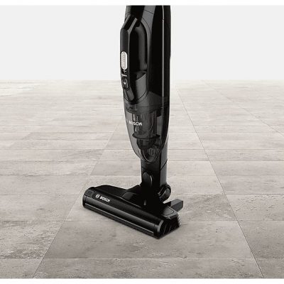 Aspirador escoba - BOSCH BBHF220, 38,7 W, Depósito 0,4 l, Autonomía 40 min, Negro