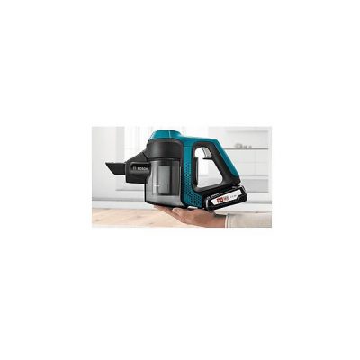 Aspirador escoba - BOSCH BBS611LAG, 6 W, Depósito 0,3 l, Autonomía 8.0 min, Azul