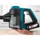 Aspirador escoba - BOSCH BBS611LAG, 6 W, Depósito 0,3 l, Autonomía 8.0 min, Azul
