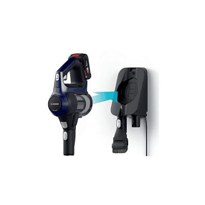 Aspirador escoba - BOSCH BBS611MAT, 200 W, Depósito 0,3 l, Autonomía 30 min, Azul