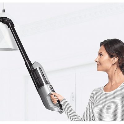 Aspirador escoba - BOSCH BCH3P210, 21,6 V, Depósito 0,4 l, Autonomía 50 min, Negro