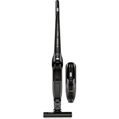 Aspirador escoba - BOSCH BCHF216B, 145 W, Depósito 0,4 l, Autonomía 40 min, Negro