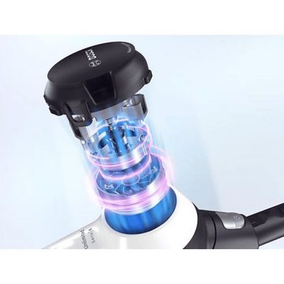 Aspirador escoba - BOSCH BKS611MTB, 15 W, Depósito 0,3 l, Autonomía 30 min, Blanco