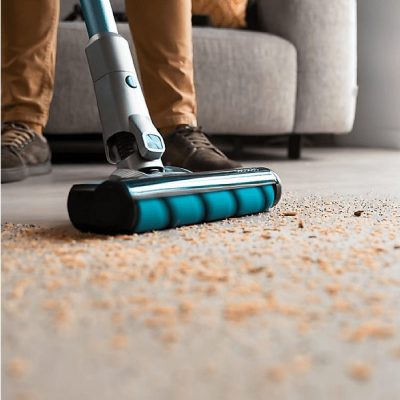 Aspirador escoba - CECOTEC Conga Rockstar 1600 Advance, 630 W, Potencia de succión 230 AirWatt, Depósito 0,6 ml, Autonomía 120 min, Multicolor