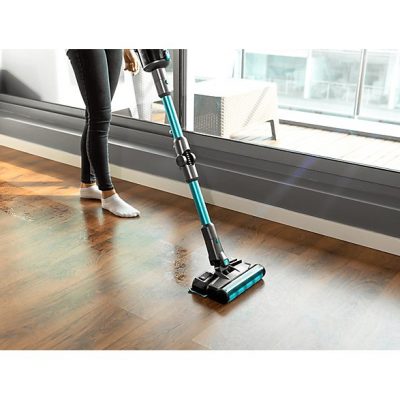 Aspirador escoba - Cecotec Conga Rockstar 1700 Titanium ErgoWet, 680 W, 75 min, Negro