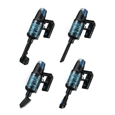 Aspirador escoba - CECOTEC Conga Rockstar 8500 Infinity ErgoWet Animal T, 250 W, Depósito 0,5 ml, Autonomía 120 min, Multicolor