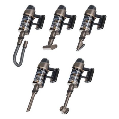 Aspirador escoba - Cecotec Conga Rockstar RX90 AI AquaPet Flex, 850W, 100min, IA, Tubo flexible, Kit de accesorios, Cepillo antienredos, Negro