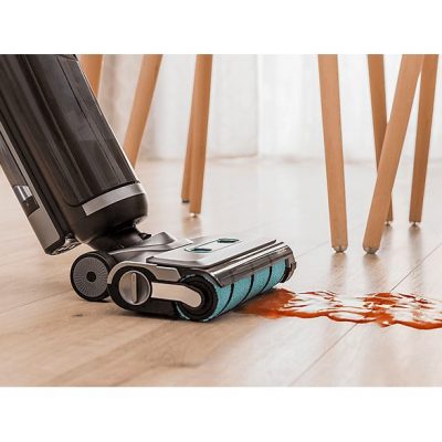 Aspirador escoba - CECOTEC FreeGo Wash&Vacuum, 200 W, Potencia de succión 200 W, Depósito 0,7 ml, Autonomía 120 min, Multicolor