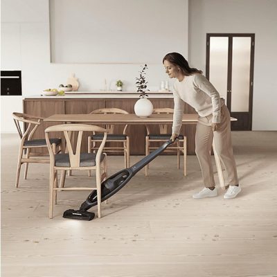 Aspirador escoba - ELECTROLUX ES52CB21DB, 29 W, Potencia de succión 27 W, Depósito 0,3 l, Autonomía 50 min, Azul