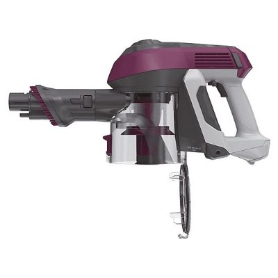 Aspirador escoba - HOOVER 39401007, 160 W, Depósito 0,9 l, Autonomía 30 min, Gris Lunar/Magenta/Titanio Grego