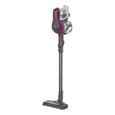 Aspirador escoba - HOOVER 39401007, 160 W, Depósito 0,9 l, Autonomía 30 min, Gris Lunar/Magenta/Titanio Grego