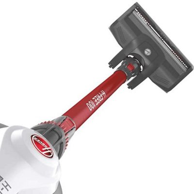 Aspirador escoba - HOOVER H-FREE HF122GPT, 170 W, Potencia de succión 170 W, Depósito 0,9 l, Autonomía 40 min, Rojo Metálico