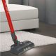 Aspirador escoba - HOOVER H-FREE HF122GPT, 170 W, Potencia de succión 170 W, Depósito 0,9 l, Autonomía 40 min, Rojo Metálico