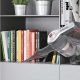 Aspirador escoba - HOOVER H-FREE HF122GPT, 170 W, Potencia de succión 170 W, Depósito 0,9 l, Autonomía 40 min, Rojo Metálico